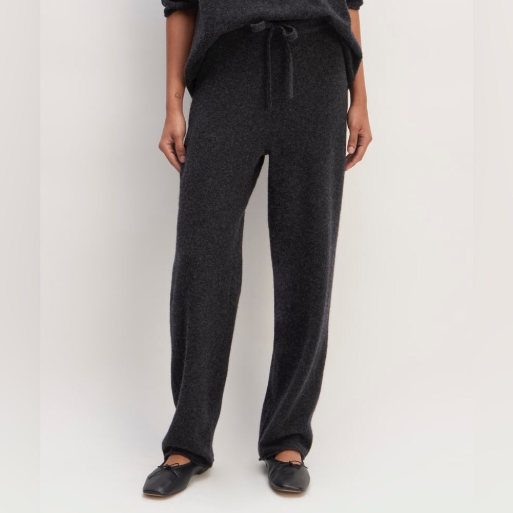 NWT! EVERLANE 🖤 The Cozy-Stretch Straight-Leg Sweatpant — Medium